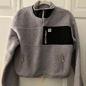 Vans Quarter Zip Fleece Jacket (Size Small)